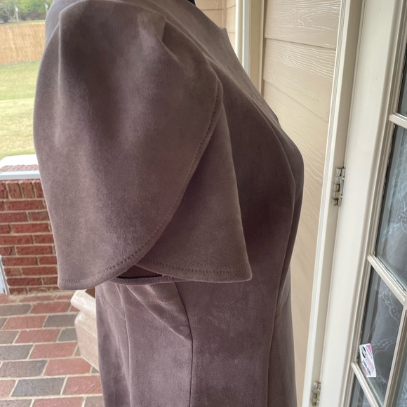 Calvin Klein Taupe Midi Dress - Picture 2 of 6